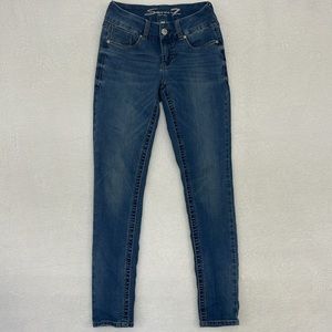 Seven 7 Womens Tummyless Skinny Jeans Sz 4